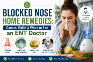Blocked Nose Home Remedies: Causes, Relief & When to See an ENT Doctor